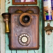 Cute Wordpress Theme Vintage Phone